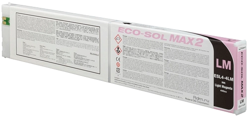 ESL4-4LM, 440мл, картридж Light Magenta ECO-Sol MAX2