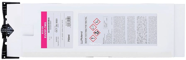 EUV5P-7MG, 750мл, пакет Magenta, уф-чернила Roland EUV5