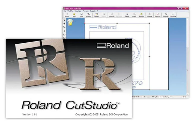 Программа для резки Roland CutStudio Программа для резки Roland CutStudio