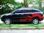 оклейка автомобиля Lexus RX350