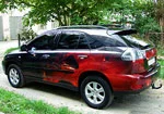 оклейка автомобиля Lexus RX350